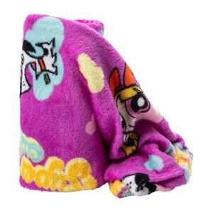 🔥Powerpuff Girls 40 x 50 Inch Silk Touch Throw Blanket BNWT🔥